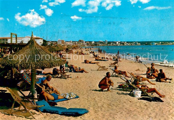 El Arenal Mallorca ES Playa y vista parcial