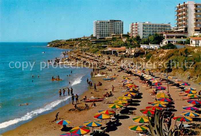Torremolinos ES Playa y vista parcial