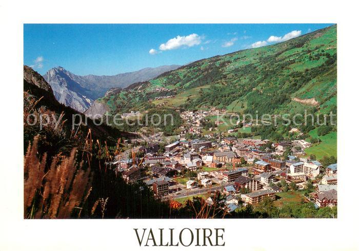 Valloire Savoie Vue aerienne