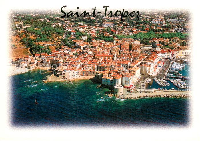 Saint Tropez Var Vue generale aerienne