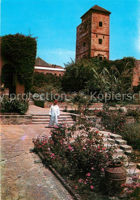 Rabat Marokko Jardin des Oudaias