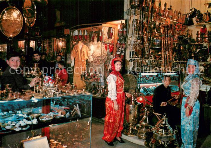 Istanbul Constantinopel TK Covered Grand Bazar Interior of market