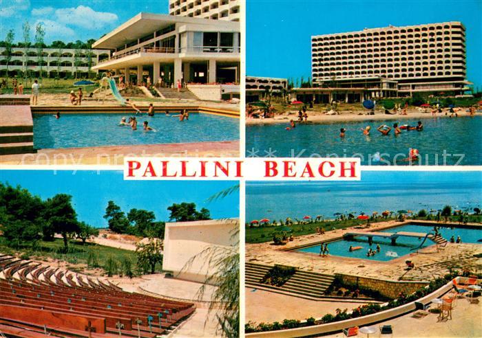 Pallini Chalkidiki Halkidiki Greece Hotel Pallini Beach Freibaeder Musikpavillon
