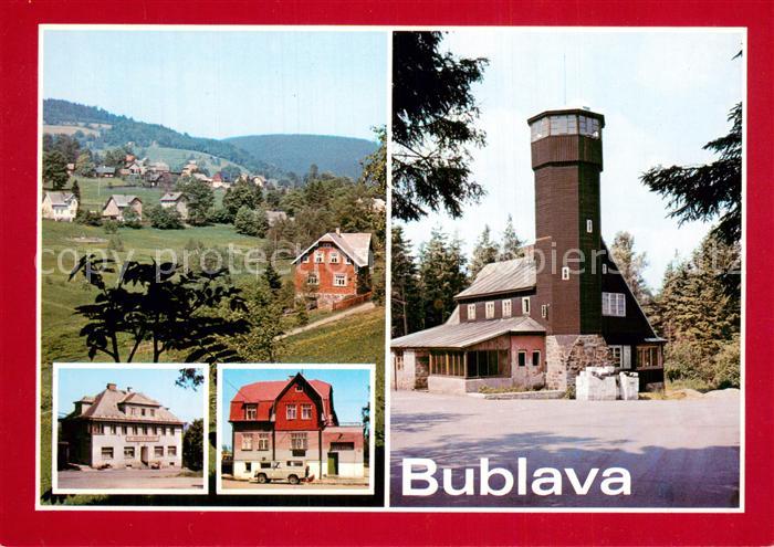 Bublava CZ Celkovy pohled Hotel Sport Rekreacni stredisko Oloveny vrch restaurac