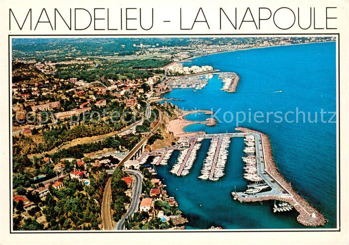 La Napoule Plage Le Port Côte d Azur vue aérienne