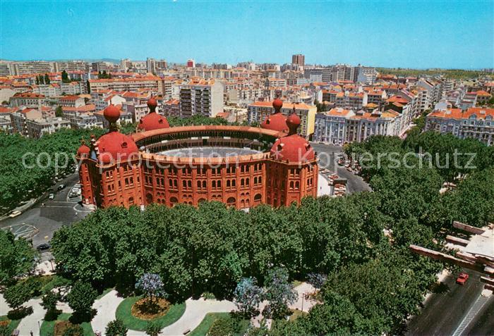 Lisboa Praca de Toros do Campo Pequeno vista aérea