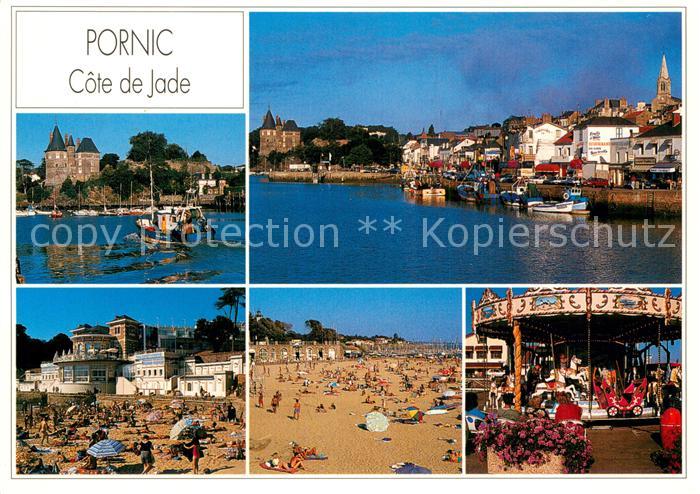 Pornic 44 Vues du port et des plages Côte de Jade