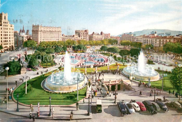 Barcelona Cataluna Plaza de Cataluna