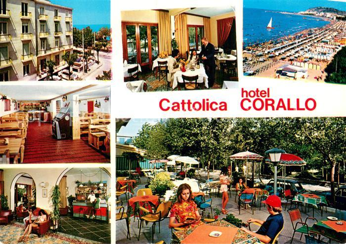 Cattolica  Provincia Rimini IT Hotel Corallo Ristorante Spiaggia