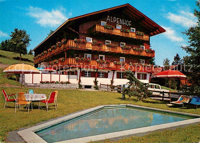 Jungholz Tirol AT Hotel Alpenhof Swimming Pool
