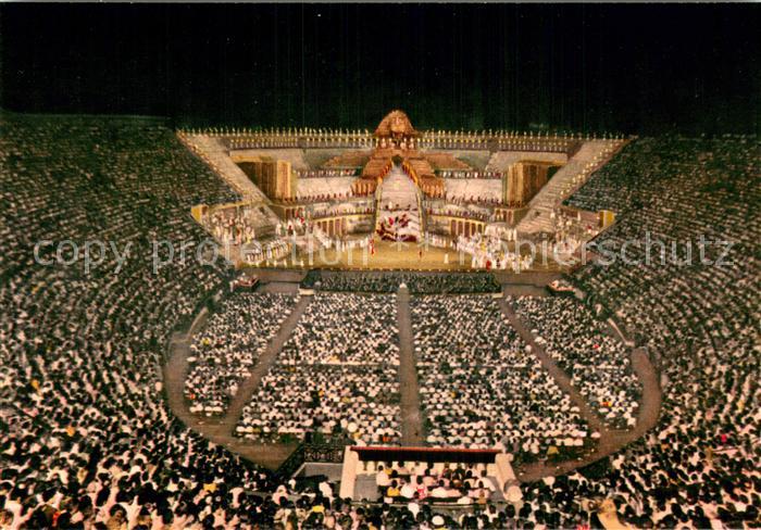 Verona Veneto IT Arena in una serata di spettacolo lirico