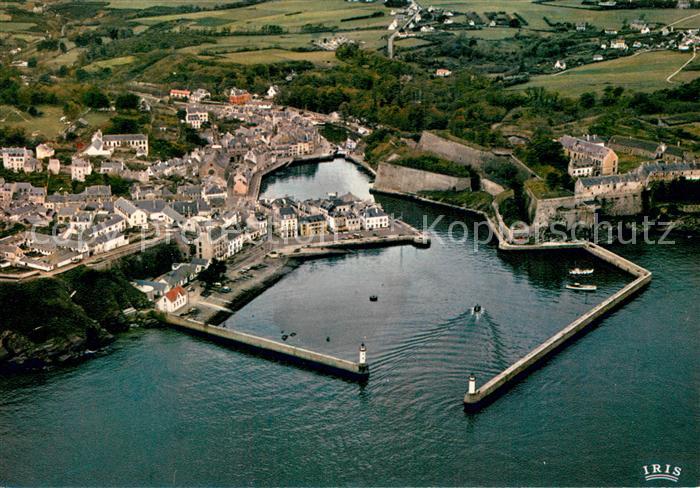 Belle-Ile-en-Mer 56 Morbihan Le Port du Palais vue aérienne