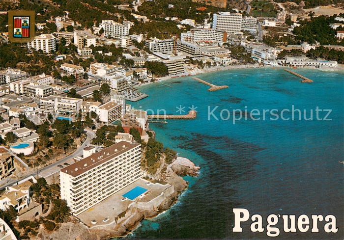 Paguera Mallorca Islas Baleares ES Playa de Paguera vista aérea
