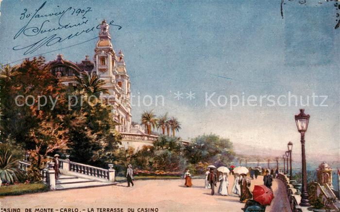 Verlag Tucks Oilette Serie 764 Casino Monte Carlo