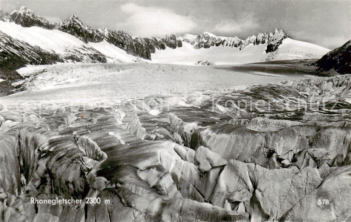 Gletscher Rhonegletscher 2300m