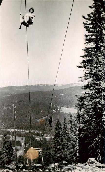 Seilbahn Cable-Car Telepherique St. Cergue La Barillette