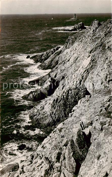 Leuchtturm Lighthouse Faro Phare Pointe Du Raz Finistere L Eperon