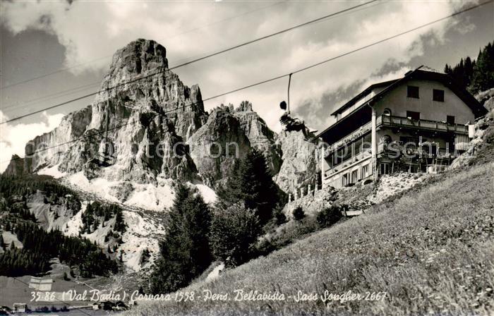 Seilbahn Cable-Car Telepherique Carvara Bellavista Sass sONGHER