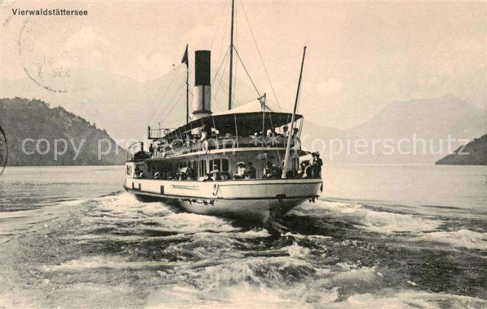 Dampfer Binnenschifffahrt Vierwaldstaettersee