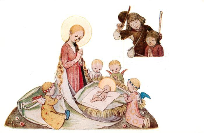 Jesus Christus Christentum 50 Anbetung Christkind