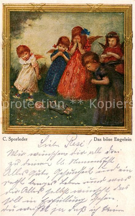 Verlag NPG Nr. 116 C.Sporleder Das boese Engelein