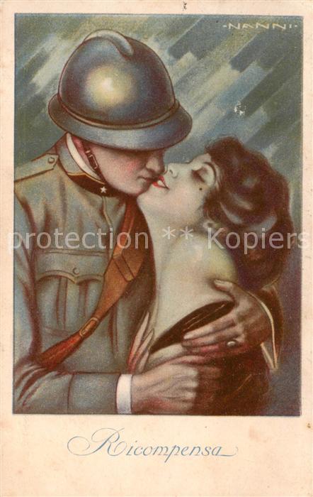 Soldatenpoesie Ricompensa Soldat Frau