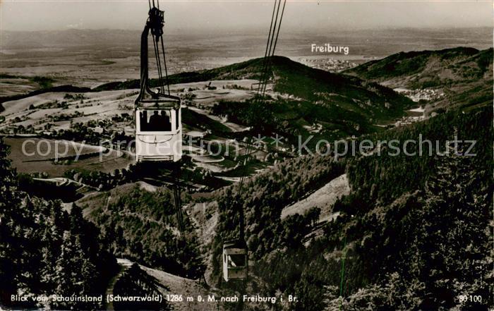 Seilbahn Cable-Car Telepherique Schauinsland Schwarzwald