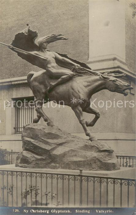Skulpturen 129 Carlsberg Glyptothek Sinding Valkyrie