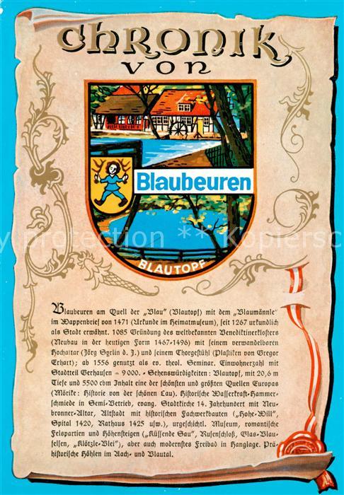 Chronik-AK Blaubeuren