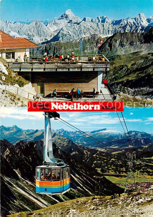 Seilbahn Cable-Car Telepherique Nebelhorn Oberstdorf Allgäu