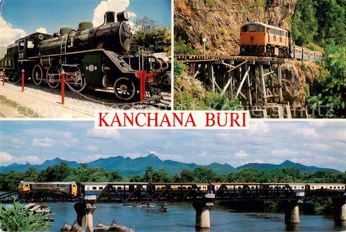 Eisenbahn Railway Chemin de Fer Kanchana Buri Thailand