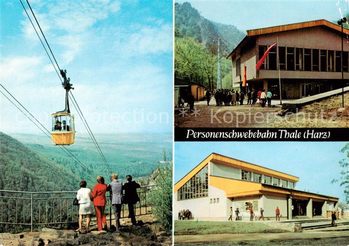 Seilbahn Cable-Car Telepherique Thale Kr. Quedlinburg