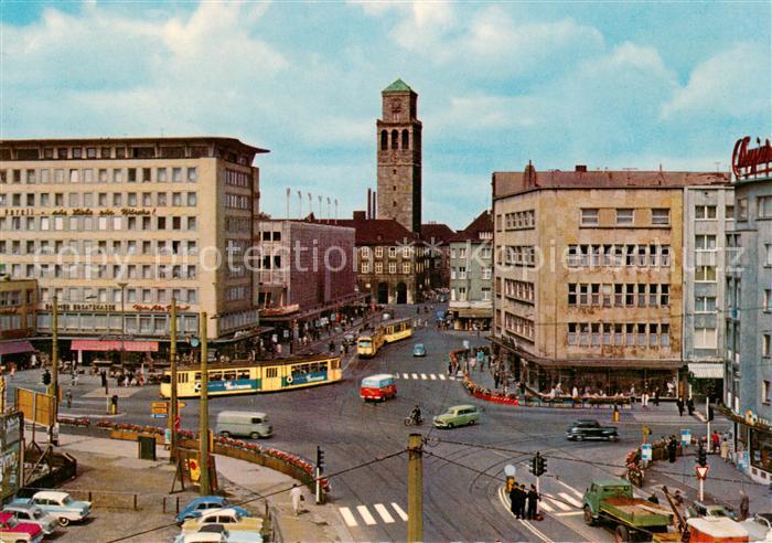Strassenbahn Tramway-- Muelheim A.D.R. Stadtmitte