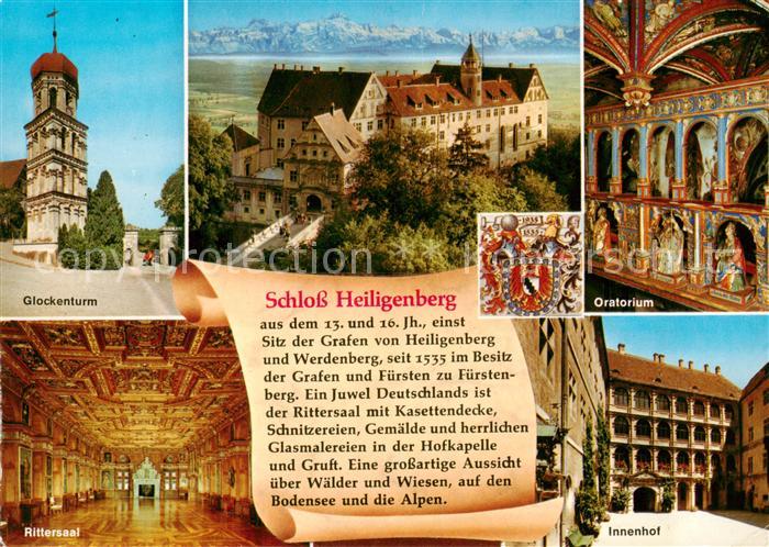 Chronik-AK Schloß Heiligenberg