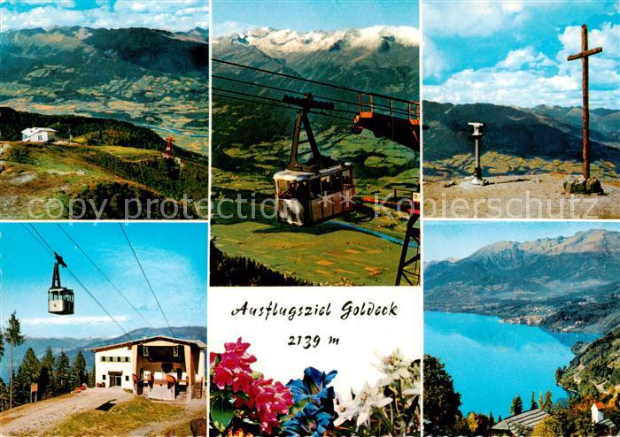 Seilbahn Cable-Car Telepherique Goldeck