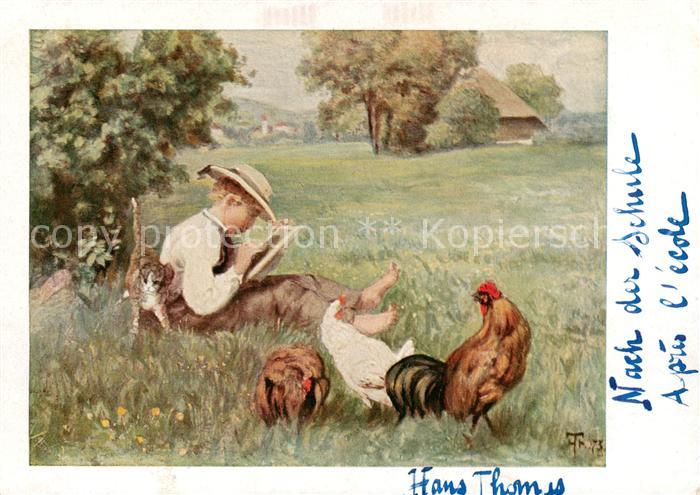 Verlag Bruckmann Nr. Nr.44 H. Thoma Nach der Schule