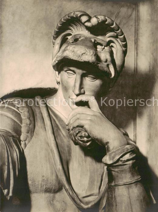 Michelangelo Plastiken Lorenzo de Medici Florenz