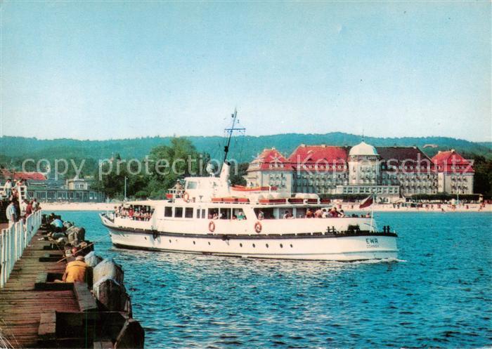 Dampfer Binnenschifffahrt EWR SOPOT Grand Hotel