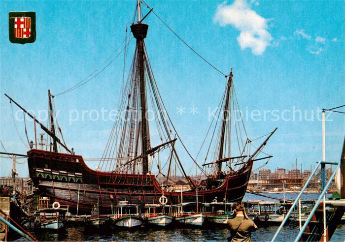 Segelschiffe Santa  Barcelona