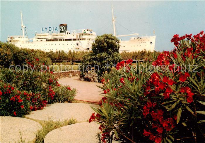 Dampfer Oceanliner Le Lydia Port Barcares