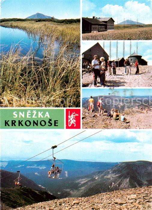 Sessellift Chairlift Telesiege Krkonose Snezka