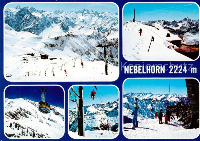 Sessellift Chairlift Telesiege Nebelhorn  Oberstdorf Oberallgaeu