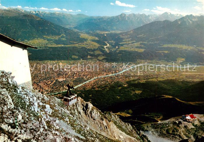 Seilbahn Cable-Car Telepherique Innsbruck