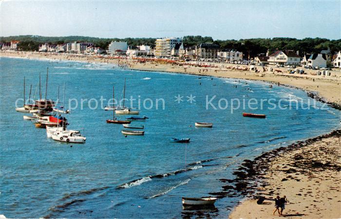 Pornichet Vue d ensemble de la baie et de la Plag