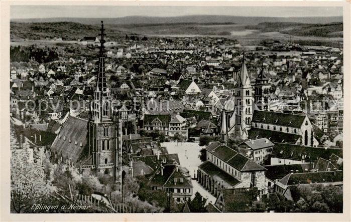Esslingen  Neckar Gesamtansicht