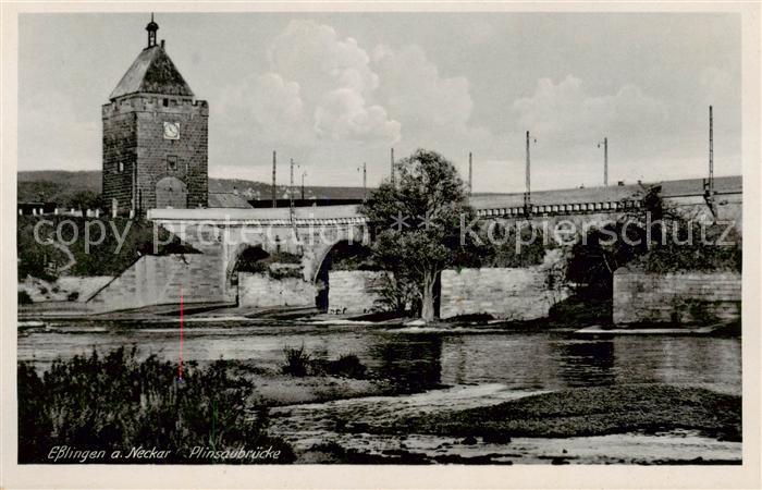 Esslingen  Neckar Plinsaubruecke