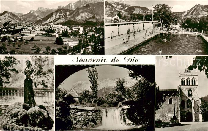 Die 26 Drome La Piscine - La Comtesse de Die - Cascades de Valcroissant - La Cat