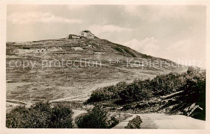 Hohneck Le 88 Vosges Le Hohneck vu de la route des Cretes