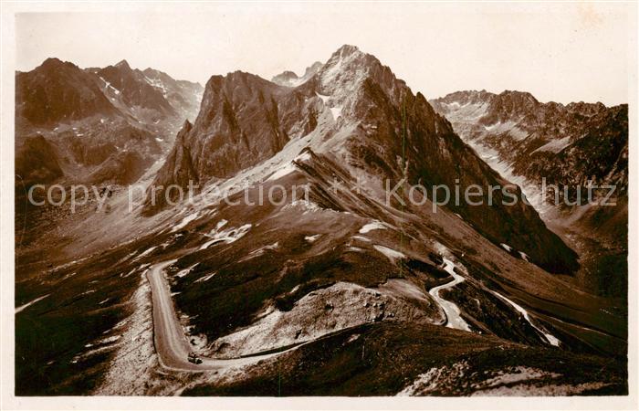 Col du Tourmalet 2461m 65 Hautes-Pyrenees Gesamtansicht Col du Tourmalet