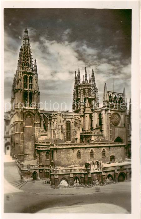 Burgos ES Kathedrale - Sued-Fassade